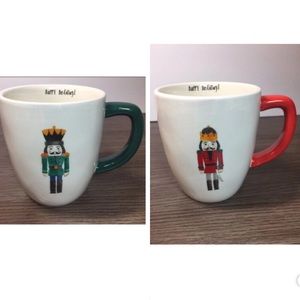 Rae Dunn Nutcracker Mugs